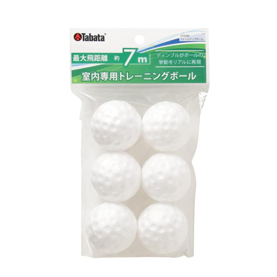 Tabata(タバタ) ゴルフ 練習用 ボール アプローチ練習 フォームアップボール 最大飛距離7m GV0306