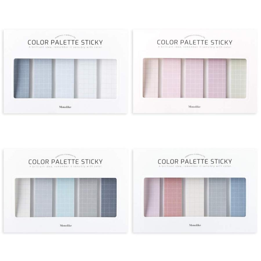 乐天商城 - モノライク カラーパレット べとべと グリッド Color palette Sticky Grid 500 D セット 4p - デザイン1個あたり