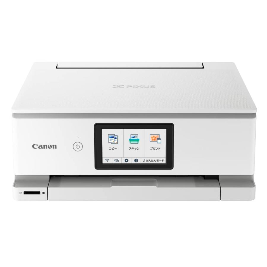 Canon �ץ�󥿡� A4���󥯥����å�ʣ�絡����Υ� ���󥯥����å�ʣ�絡 TS8630 WHITE 2022ǯ��ǥ� 6������Ω�����б�����