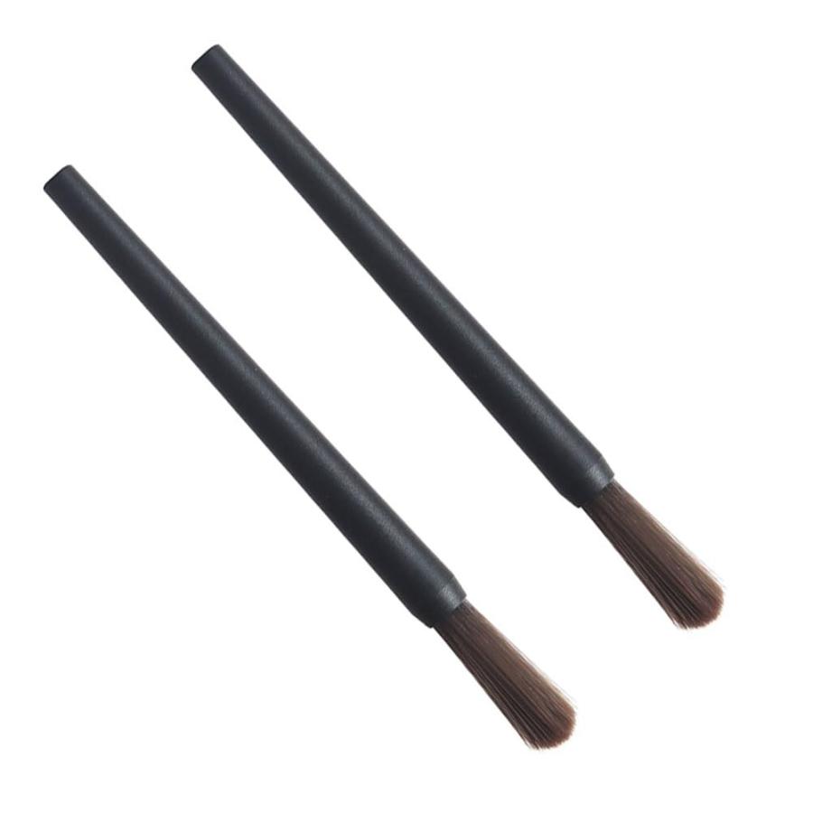 BIUTEFOR コーヒーミル ブラシ コーヒー ブラシ 人工毛、中硬度、隙間も掃除しやすい 2本入り