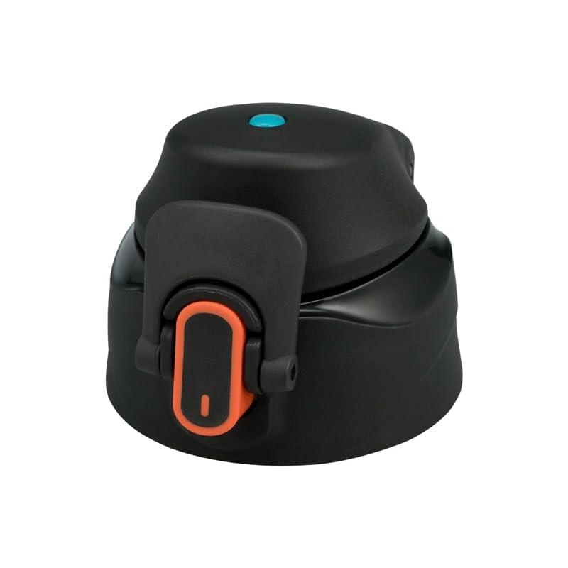 サーモス 交換用部品 スポーツボトル FJS-800F/1000F キャップユニット フタパッキン・シールパッキン付き ブラックオレンジ (BKOR