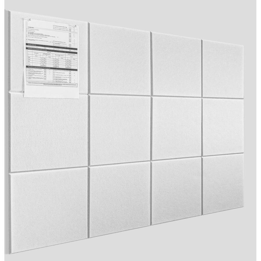 Tyorui コルクボード ホワイト 90×120cm 壁に貼る フェルトボード DIYコルクボード 大きい 掲示板 オフィス おしゃれな飾り物...