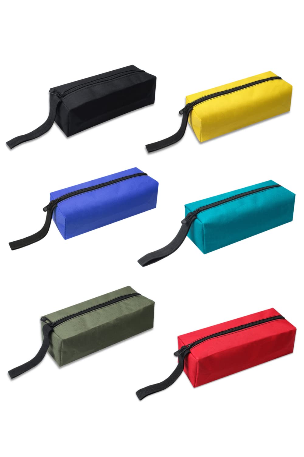 Rakuten - YFFSFDC 工具袋 工具入れ ツールバッグ 6色セット 多機能 道具入れ 工具バッグ 小物入れ 耐久性