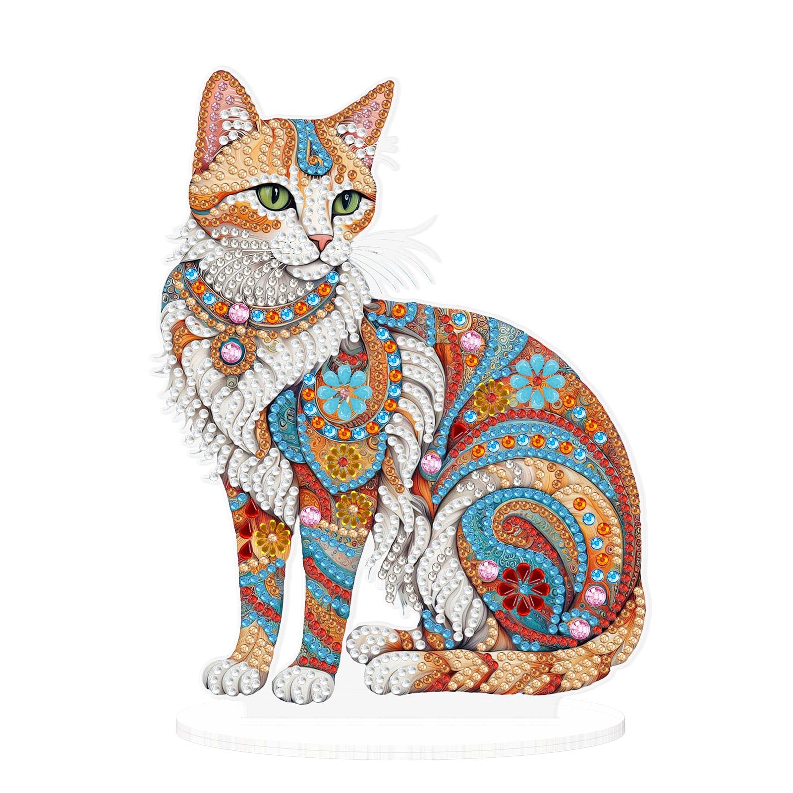 Rakuten - Kritlife ダイヤモンドアート DIY 手作り絵画手芸キット ダイヤモンドペインティング 5Dダイヤモンド絵画 ラインストーンアート モザイクアート クリスマス置物 おしゃれ クリスマス飾り ホー
