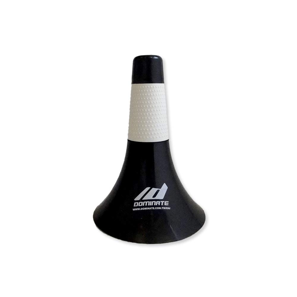 DOMINATE(ドミネイト) バスケットボールコーン (Rip Cone) リップコーン：2個入り 黒色＋白色グリップ 正規品 プロアスリート・オリンピック選手使用