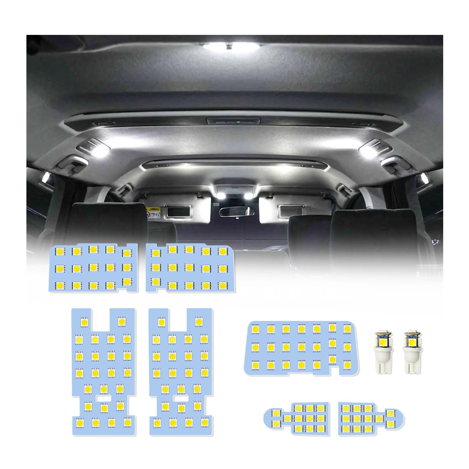 OPPLIGHT N-BOX JF5 JF6 LED ルームランプ N-BOXカスタム 内装パーツ 室内灯 車内灯 NBOX NBOXカスタム JF5・6 R5.10～専用 LEDルームランプセット カスタムパーツ アクセサリー LEDバルブ ホワイト 白 6000K