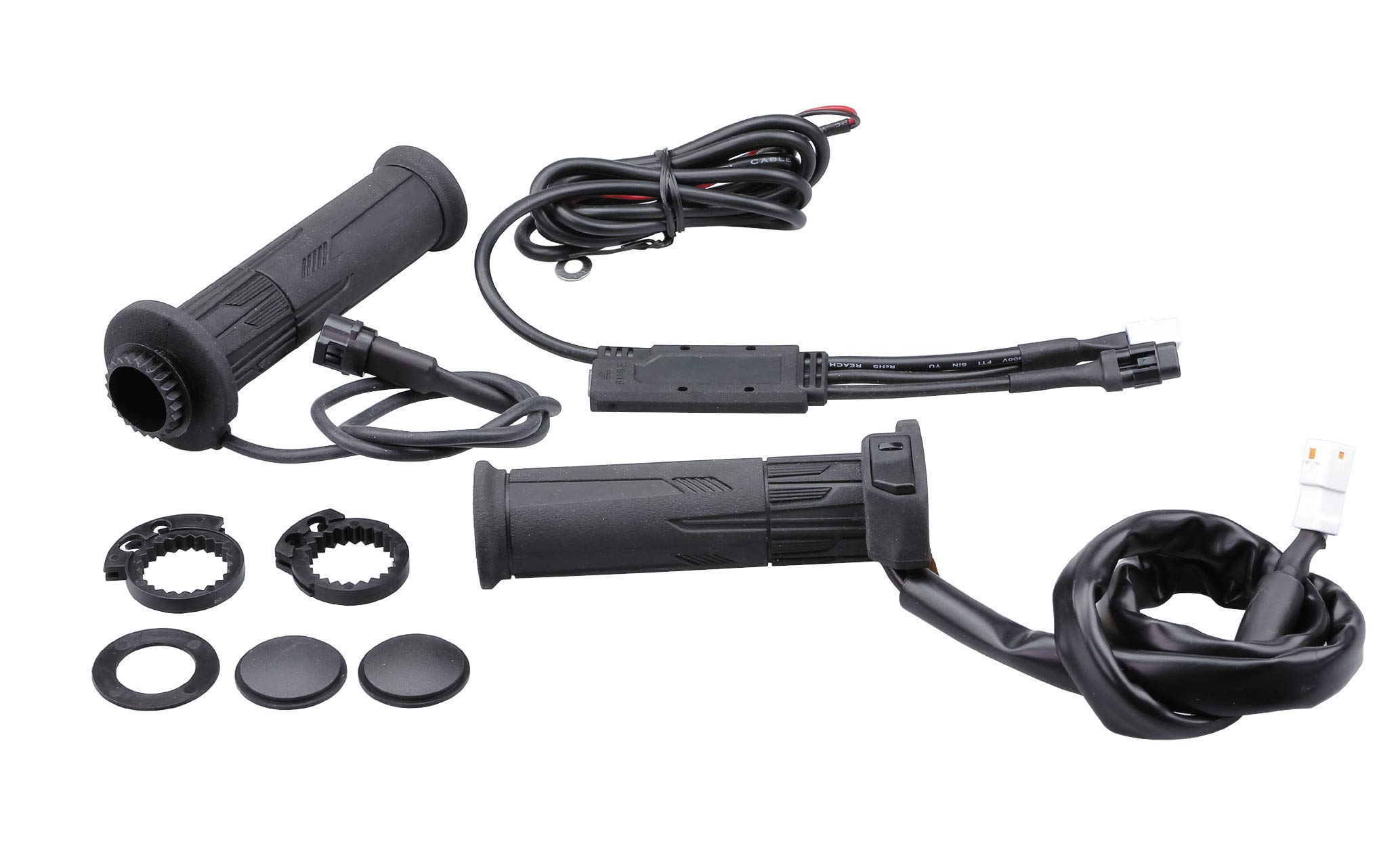 キジマ(Kijima) バイクパーツ グリップヒーター GH10 スロットル一体式 130mm ボタ...