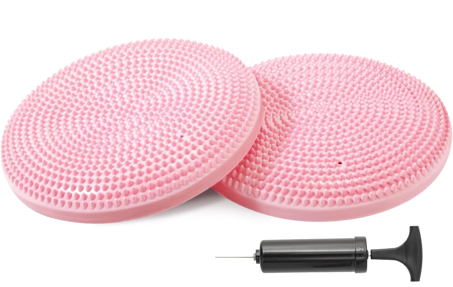 プリマソーレ(primasole) バランスディスク  2個入り 空気入れ付き 直径33cm 耐荷重250kg 体幹トレーニングクッション PSS91NH020