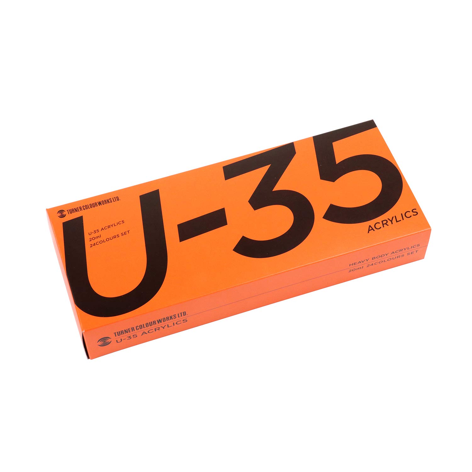 CREST shopのターナー色彩(Turner Color) アクリル絵具 U-35 ヘビーボディータイプ 24色セット UA02024C 20ml｜アングル3