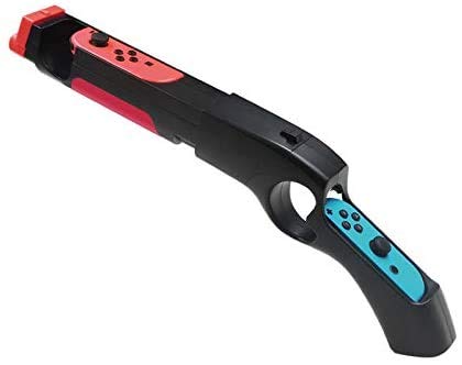 ZOYUBS Nintendo switch ゲームガン スイッチ シューティングゲームガン シューティングゲーム用 スイッチコントローラ Joy-conハンドル Splatoon 2（スプラトゥーン2）/Wolfenstein 2（ウルフェンシュタ