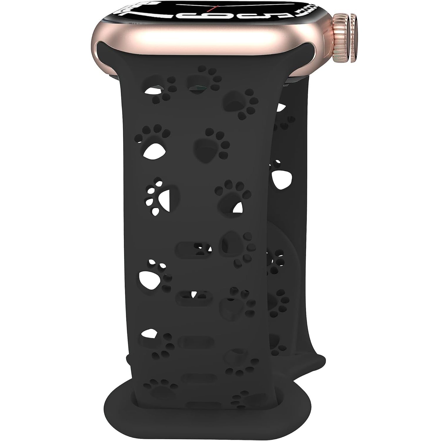 [HAKLA] for Apple Watch バンド 49mm 46mm 45mm 44mm 42mm 41mm 40mm 38mm ソフトシリコン アップルウォッチ バンド 通気性 スポーツストラップリスト シリコン製 交換バンド Apple Watch Series Ultra SE 11 10 9 8 7 6 5 4