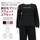 paciva-reciva パシバレシバ 裏起毛 バードプリント柄 上下セット レディース 秋 冬 春 ミドルシニア シニア お母さん おばあちゃん 女性 ゆっ...