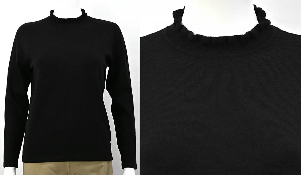 Pono Marie ポノマーリエ あったか メロウ襟 セーター シニアファッション レディース 秋 冬 シニア ミセス ハイミセス マダム おばあちゃん 高齢者 祖母 婦人服 女性 洗える オシャレ お出掛け ブラック イエロー ブルー ブラウン グレー ピンク ベージュ パープル M～L相当