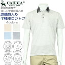 CARBIA カルビア 半袖 麻入り 衿布帛 ポロシャツ シニアファッション メンズ 夏 シニア おじいちゃん 高齢者 祖父 洋服 衣類 紳士服 男性 ゆったり 洗える オシャレ ブランド お出掛け ゴルフウェア プレゼント グレー サックス ネイビー オレンジ M L
