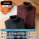 Pierucci ピエルッチ 裏シャギー付 タートルネック セーター【2色セット】ミドルファッション メンズ 春 秋 冬 ミドルエイジ お父さん 紳士服 洋服 ...