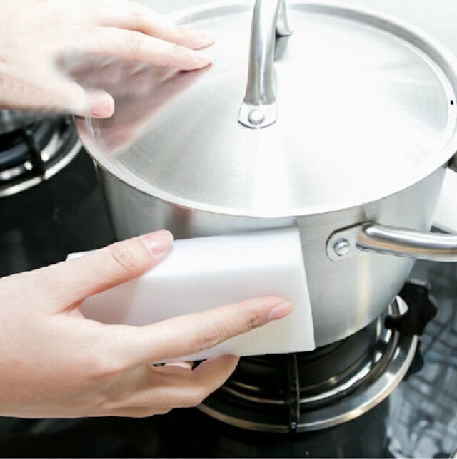 creve メラミンスポンジ ビッグサイズ 10×6cm 6個セット 業務用 激落ち キッチン周りのお掃除などに