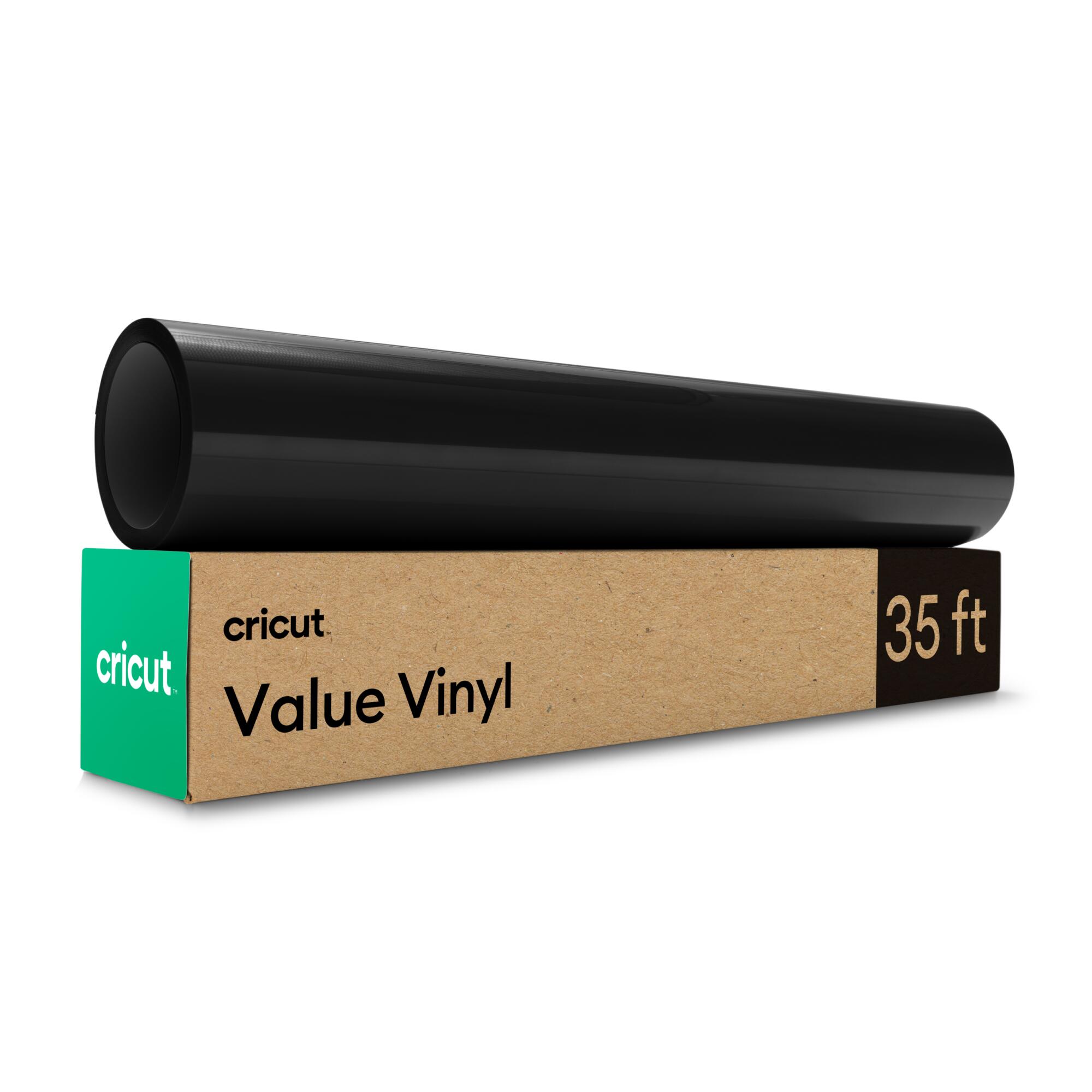 【国内正規品】Cricut バリュービニール / ブラック / 30.5cm x 10.6m / Value Vinyl - Permanent 【Explore・Maker シリーズ対応】 cricut-10000296 Cricut公式ストア パッケージ画像