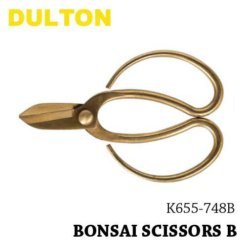 【DULTON】K655-748B　BONSAI SCISSORS B ボンサイ シザーズ B 花切りハサミ　剪定ハサミ　ガーデニング　野菜　花　園芸　苗　鉢植え（ゆうパケット）送料無料