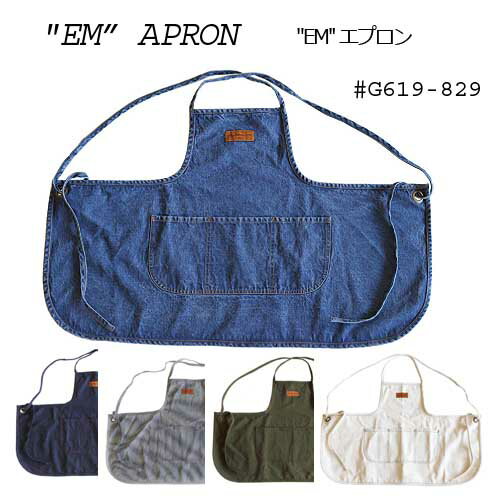 送料込価格 G619-829 Dulton 'EM'' APRON DEIN