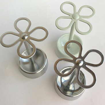 【DULTON】CH03-H92ST CH03-H92MF Stainless flower shaped 4-HOLES TOOTHBRUSH HOLDER Satin ステンレスフラワー型歯ブラシホルダー サテン ミラーフィニッシュ(鏡面仕上) 【定形外郵便送料込】歯ブラシスタンド 洗面用具 バスグッズ ペンスタンド ペン立て 金属