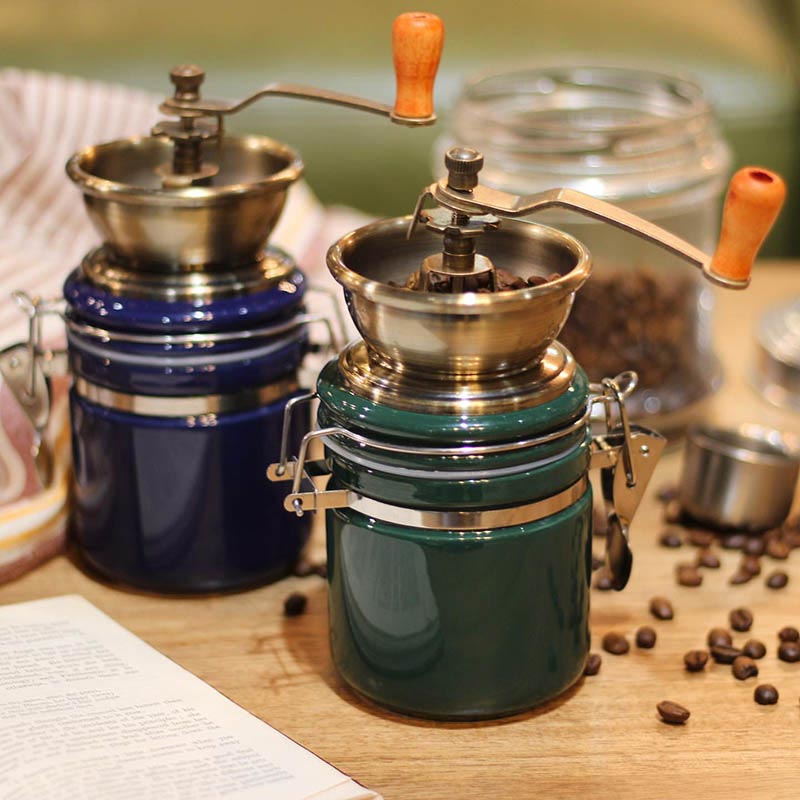 樂天商城 - ダルトン　COFFEE MILL TERRA　ABYSSAL BLUE　FOREST GREEN　コーヒーミル 
