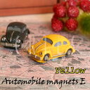 DULTON Automobile magnets E GS425-161 Yellow 車型マグネット ミニクーパー イエロー 【定型外郵便送料込】 黄 磁石 プレゼント 掲示 メモ レトロ