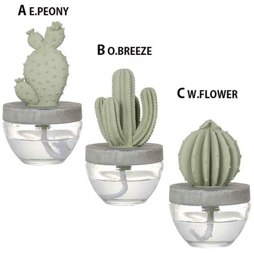 DULTON ダルトン カクタス フレグランス ディフューザー G675-824 CACTUS FRAGRANCE DIFFUSER O.BREEZE W.FLOWER E.PEONYサボテン 多肉植物 多肉 さぼてん 雑貨 芳香剤 西海岸 インテリア グリーン 癒し おしゃれ 部屋 ギフト 贈り物