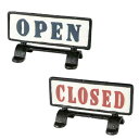 【DULTON】REVERSIBLE SIGN STAND OPEN-CLOSED S455-174OC ダルトン リバーシブルサインスタンド 【OPEN-CLOSED】 リバーシブル サイン スタンド オープン クローズ