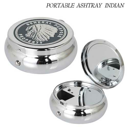 【DULTON】PORTABLE ASHTRAY INDIAN K655-757ND ポータブル　アッシュトレイ　インディアン【ゆうパケット送料込】携…