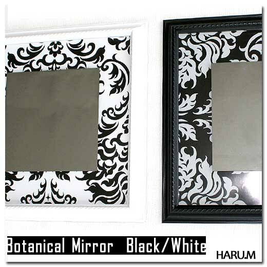 Botanical Mirror black/white uHaru.Mv {^jJ~[@^@~[@CeAA[g|X^[zt