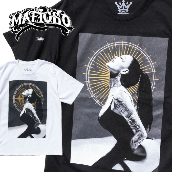 MAFIOSO Tシャツ  ビッグサイズ アメリカン バイカー ローライダー チカーノ ウエストコースト 西海岸 WESTCOAST プリント タトゥー TATTOO マフィオソ メンズ 大きいサイズ