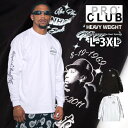 PRO CLUB × NHALE 【コラボ ロングTシャツ】 THE NEXT EPISODE NATEDOGG プロクラブ 袖プリ 厚手 ヘビーウェイト ロンT メンズ 大きいサイズ ビッグサイズ PROCLUB ヘビーオンス USサイズ チカーノ ローライダー HIPHOP【メール便は1点まで ラッピング不可】