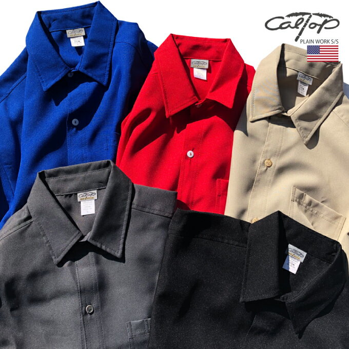 LAストリートで人気の老舗ブランド 【Cal Top】 CALTOP定番のオールドスクールシャツが登場!!
