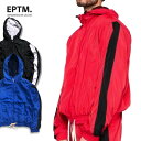 【L〜2XL】 EPTM エピトミ 【ナイロン ウィンドブレーカー】 トラック ジャケット EPTM NYLON WINDBREAKER TRACK JACKET ストリート トラックトップ アウター ブルゾン USサイズ メンズ 大きいサイズ L LL 2L 3L