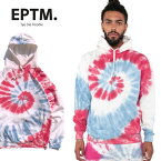 EPTM エピトミ 【 TIEDYE タイダイ パーカー/ PINK BLUE 】 プルオーバー フーディー ダイダイ 裏起毛 ストリート USサイズ メンズ L LL 3L XL 2XL