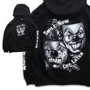 プリント パーカー TWO FACE 2FACE 2フェイス ブラック プルオーバー フーディ HOODIE 西海岸 ヒップホップ WESTCOAST HIPHOP ウエッサイ ビッグサイズ メンズ 大きいサイズ WEST系