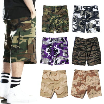 ROTHCO ロスコ 【迷彩 ハーフパンツ】 USミリタリー 軍パン USA 米軍 ボタンフライ ショーツ 大きいサイズ ビッグサイズ BDU カーゴパンツ TACTICAL CARGO SHORTS - Image 2