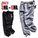 【今だけ全品20%OFF】【 3XL 〜 6XL 】SOUTHPOLE サウスポール 【ジョガーパンツ バイカー】 スウェットパンツ【ビッグサイズ BIG SIZE】 フリース ロングパンツ 裏起毛 PLAIN BIKER SWEAT JOGGER PANTS HIP HOP USサイズ メンズ 大きいサイズ
