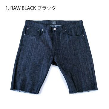 (在庫28in〜34in) KENNEDY デニム ショート パンツ【Made in USA】 ケネディ DENIM SHORT PANTS カットオフ オシャレ ショーパン DENIM シンプル ストリート USサイズ メンズ 大きいサイズ L LL 2L 3L 4L 5L