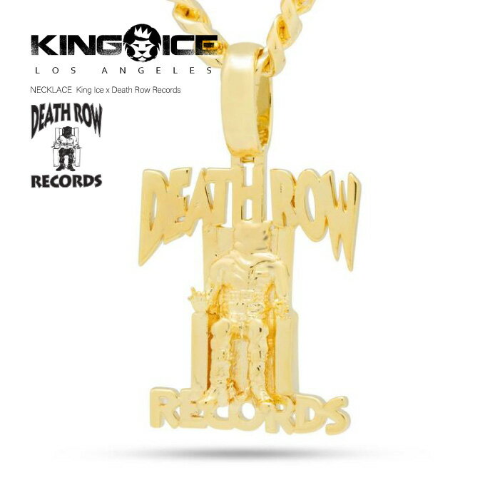 KINGICE キングアイス ネックレス 真鍮 表面14Kゴールドコーティング GOLD NECKLACE ブリンブリン ヒップホップ HIP HOP Snoop Dogg Dr.Dre 2Pac メンズ アクセサリー