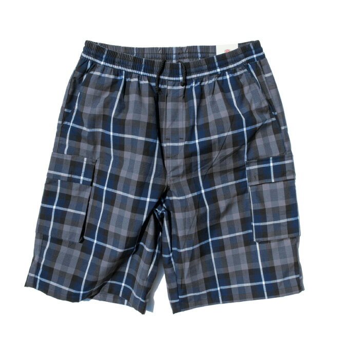 YAGO カーゴショートパンツ 【CL-2 ネイビー】 チェックショーツ YAGO カーゴショートパンツ 【CL-2 ネイビー】 チェックショーツ