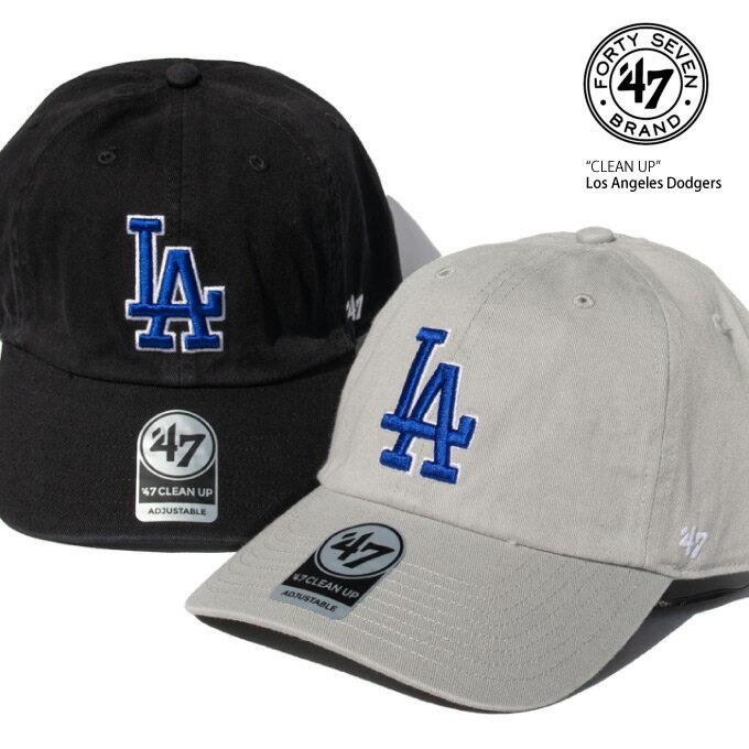 47brand フォーティーセブン キャップ 帽子 ローキャップ MLB オフィシャル ロサンゼルス LOS ANGELES DODGERS 野球 スポーツコーデ US メンズ