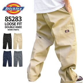 【32〜42in】Dickies ディッキーズ 【ダブルニー ルーズフィット 85283】 ワークパンツ チノパン メンズ 大きいサイズ 太め ダボパン ビッグサイズ ロングパンツ ワークウェア USサイズ USライン チカーノ ローライダー DOUBLE KNEE LOOSE FIT