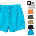 NEW ERA ニューエラ 【ユーティリティー ショートパンツ / アウトドア】 ハーフパンツ ショーツ 撥水 ストレッチ 海 プール トレーニングパンツ メンズ
