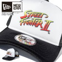 NEW ERA ニューエラ キャップ 【 9FORTY メッシュ ストリートファイターII 2P 】 スト2 コラボ NEWERA CAP A-Frame トラッカー メンズ ユニセックス 帽子 14125286