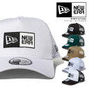 NEW ERA ニューエラ キャップ【 9FORTY A-Frame トラッカー ボックスロゴ 】 メッシュキャップ 940 MLB スナップバックキャップ BOX LOGO SNAPBACK CAP ベースボールキャップ 帽子 野球帽