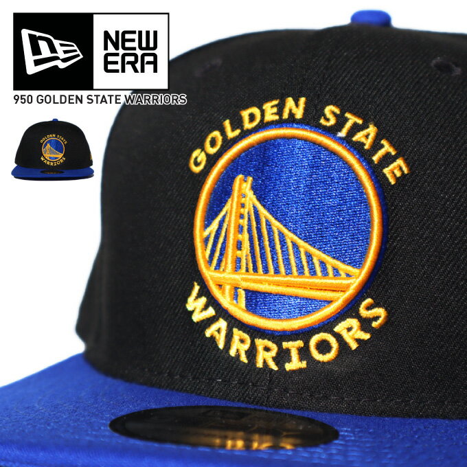 ニューエラ スナップバック キャップ【ゴールデンステート ウォリアーズ】カリフォルニア チームロゴ 【NBA】シリーズ GOLDEN STATE WARRIORS SNAPBACK CAP NEWERA 帽子 バスケ 9FIFTY 950 ストレートキャップ 12492817