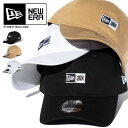 NEW ERA ニューエラ ローキャップ  BOX LOGO ポロキャップ 6パネルキャップ サイズ調整可 NEWERA CAP メンズ ユニセックス 帽子 13552106 13552103 13552105