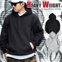 【L〜4XL】【12.4oz】 ヘビーウェイト スウェット 【 プルオーバー パーカー 】【無地】裏起毛 厚手 メンズ 大きいサイズ プレーン ヘビーオンス スエット フーディ クリミナルオリジナル SWEAT PULLOVER HOODY HEAVY WEIGHT