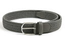 メッシュベルト 【ポイント10＋5倍】アンダーソンズ　ラバーメッシュベルト　35mm　グレー　Anderson's　0667　G2　GREY